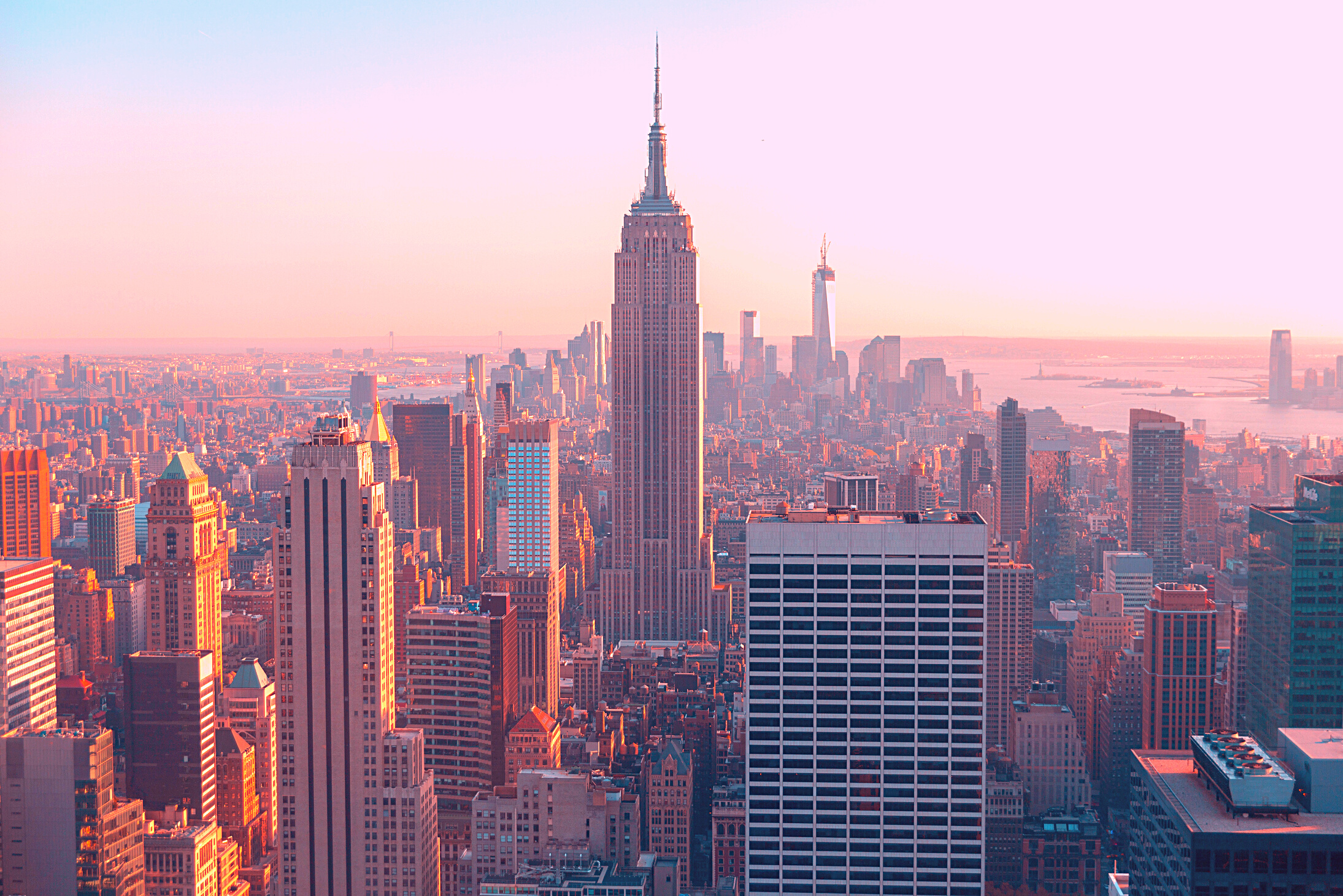 Skyline Photo of Empire State Building in New York City